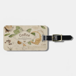 コーヒーコラージュ ラゲッジタグ