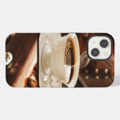 コーヒーコラージュ iPhoneケース (裏面横)