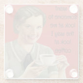 コーヒーコースター ガラスコースター (裏面)