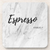 コーヒーコースター – Espresso Yourself コースター (正面)