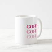 コーヒーコーヒーコーヒーマグ コーヒーマグカップ (正面右)