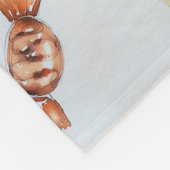 コーヒーコーヒーコーヒー熱 フリースブランケット (角)