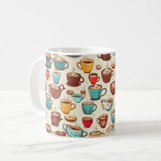 コーヒーコーヒーマグ コーヒーマグカップ (正面左)