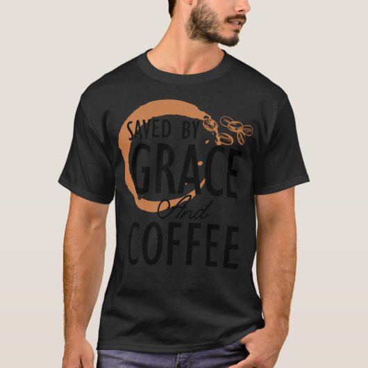 コーヒーコーヒー愛好家 Tシャツ (正面)