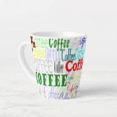 コーヒーコーヒー！カフェラテマグ カフェラテマグ (左アングル)