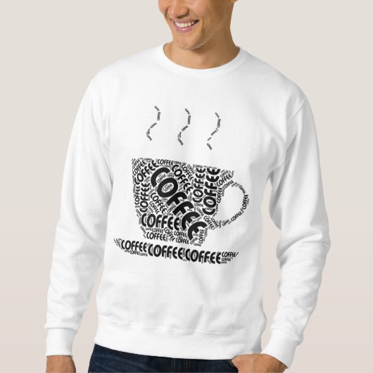 コーヒーコーヒー スウェットシャツ (正面)