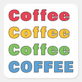 コーヒーコーヒー スクエアシール