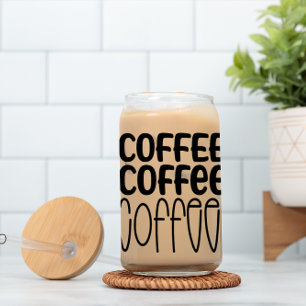 コーヒーコーヒー!ビール缶ガラス ガラス缶