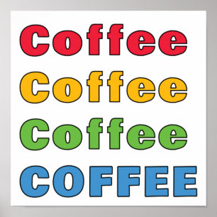 コーヒーコーヒー ポスター