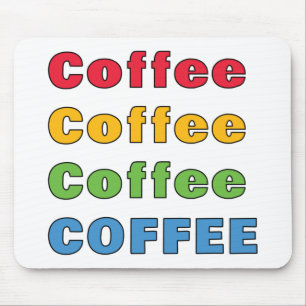 コーヒーコーヒー マウスパッド