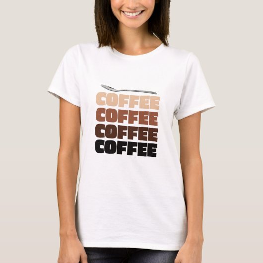 コーヒーコーヒー Tシャツ (正面)