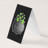 コーヒーコールドロンの名刺のサイン 名刺 (正面)