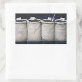 コーヒーサックス1990 長方形シール (バッグ)