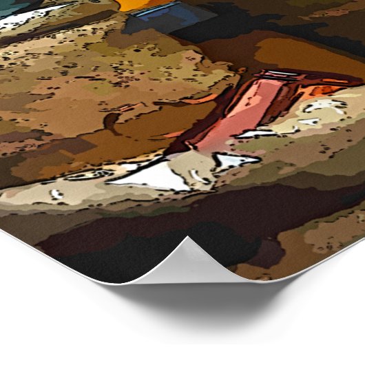 コーヒーサックス ポスター (角)