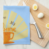 コーヒーサンシャインアメリカンMoJoキッチンタオル キッチンタオル (四つ折り)