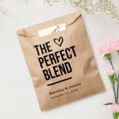 コーヒーザパーフェクトブレンド結婚式の引き出物バッグ フェイバーバッグ (封をした状態)