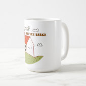 コーヒーシャック コーヒーマグカップ (正面右)