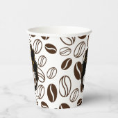 コーヒーショップのカスタマイズ可能なビジネス名 紙コップ (右)