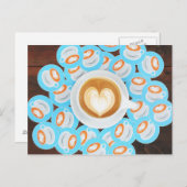 コーヒーショップのポストカード ポストカード (正面/裏面)