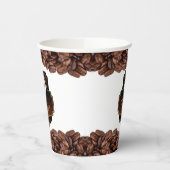 コーヒーショップカスタムのビジネス名 紙コップ (左)