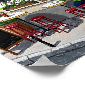 コーヒーショップカフェ ポスター (角)