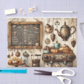 コーヒーショップクール好きの人 薄葉紙 (クラフト)