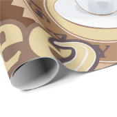 コーヒーショップサインヴィンテージ ラッピングペーパー (ロールコーナー)