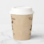コーヒーショップデザイン 紙コップ (左)