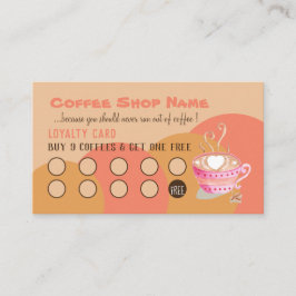 コーヒーショップピーチロイヤリティカード ロイヤリティカード