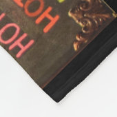 コーヒーショップメニューボード – フリースブランケット (角)