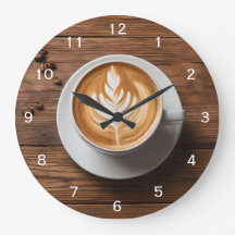 コーヒーショップラテカプチーノオンテーブルアート