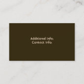 コーヒーショップロイヤリティカード3 ロイヤリティカード (裏面)