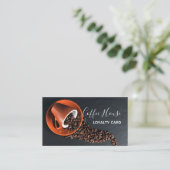 コーヒーショップロイヤリティカード – コーヒーマグ ロイヤリティカード (スタンド正面)