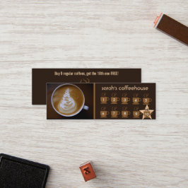 コーヒーショップロイヤリティカード ロイヤリティカード