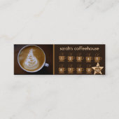 コーヒーショップロイヤリティカード ロイヤリティカード (正面)