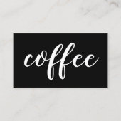 コーヒーショップロイヤリティパンチカード ロイヤリティカード (正面)