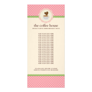 コーヒーショップ製品ラックカード ラックカード