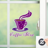 コーヒーショップ ウィンドウサイン (ホーム)