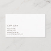 コーヒーショップ |コーヒーポット 名刺 (裏面)