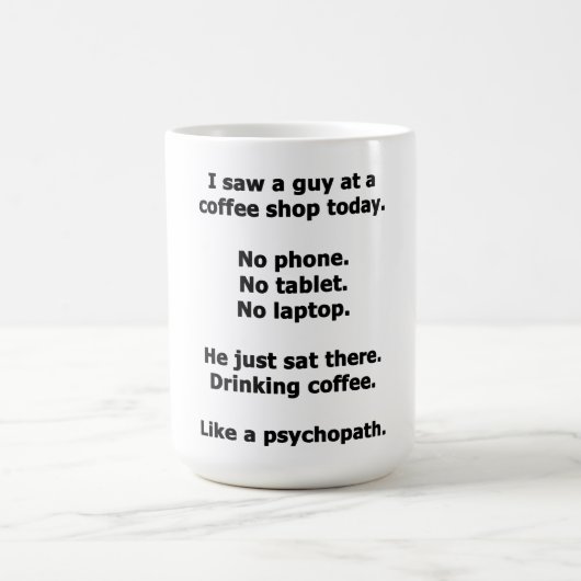 コーヒーショップ コーヒーマグカップ (中央)