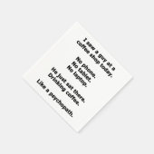 コーヒーショップ スタンダードカクテルナプキン (角)