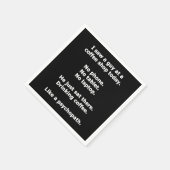 コーヒーショップ スタンダードカクテルナプキン (角)