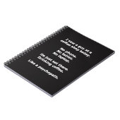 コーヒーショップ ノートブック (左側)