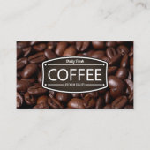 コーヒーショップ |バリスタカフェ 名刺 (正面)