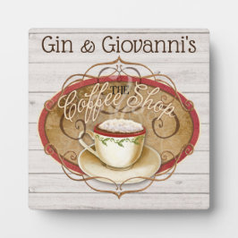 コーヒーショップ フォトプラーク