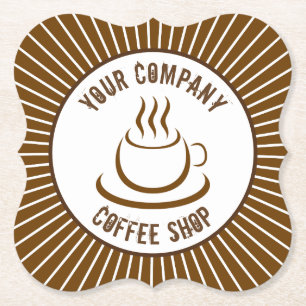 コーヒーショップ ペーパーコースター
