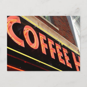 コーヒーショップ ポストカード