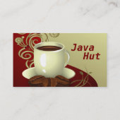 コーヒーショップ 名刺 (裏面)