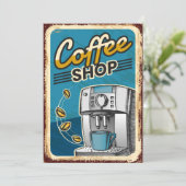 コーヒーショップ 招待状 (スタンド正面)