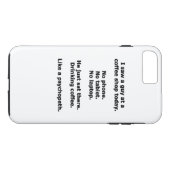 コーヒーショップ Case-Mate iPhoneケース (裏面(横))